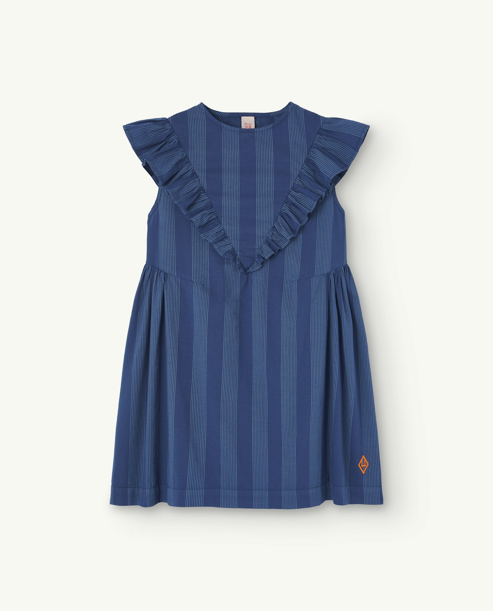 Deep Blue Giraffe Dress PRODUCT FRONT