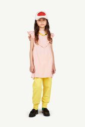 Pink Giraffe Dress MODEL FRONT