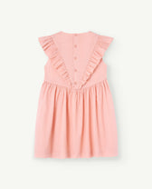 Pink Giraffe Dress PRODUCT BACK