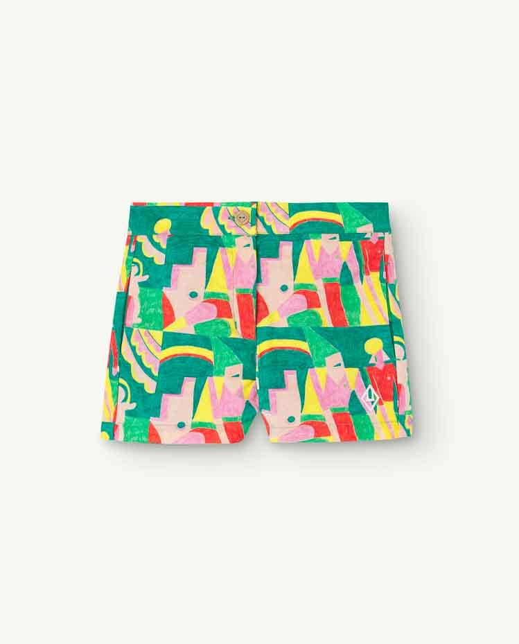 Green Pig Shorts COVER