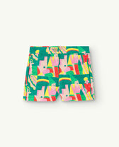Green Pig Shorts PRODUCT FRONT