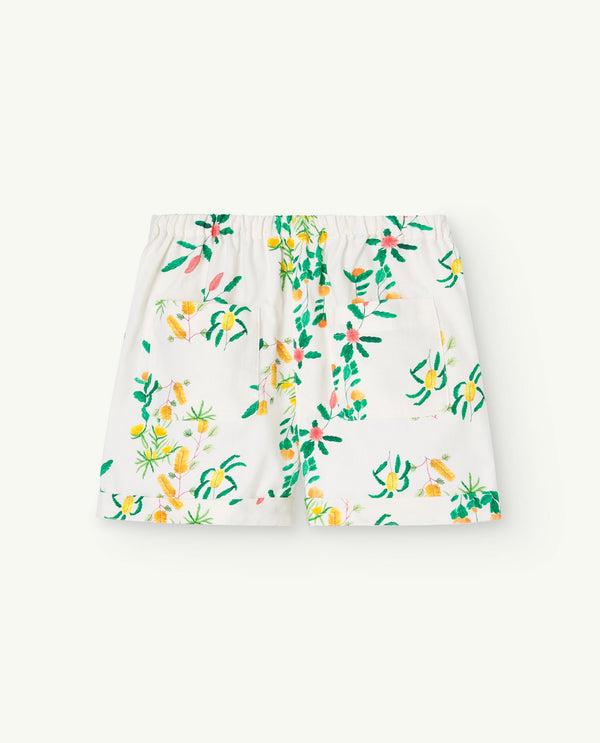 White Bee Shorts PRODUCT BACK