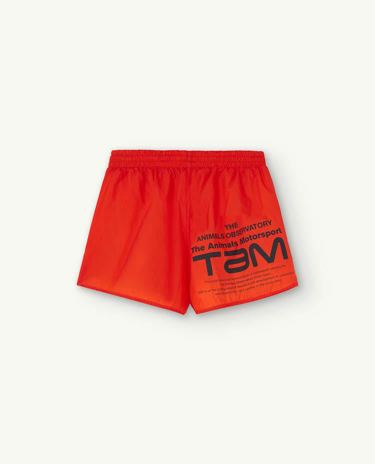 Orange Spider Shorts COVER