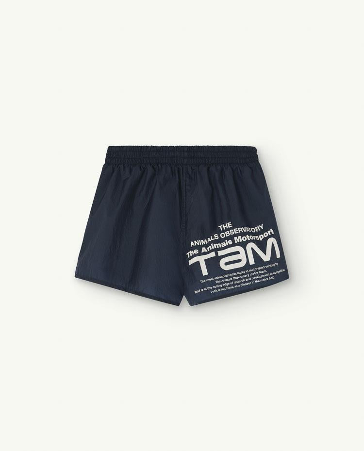 Blue Spider Shorts COVER