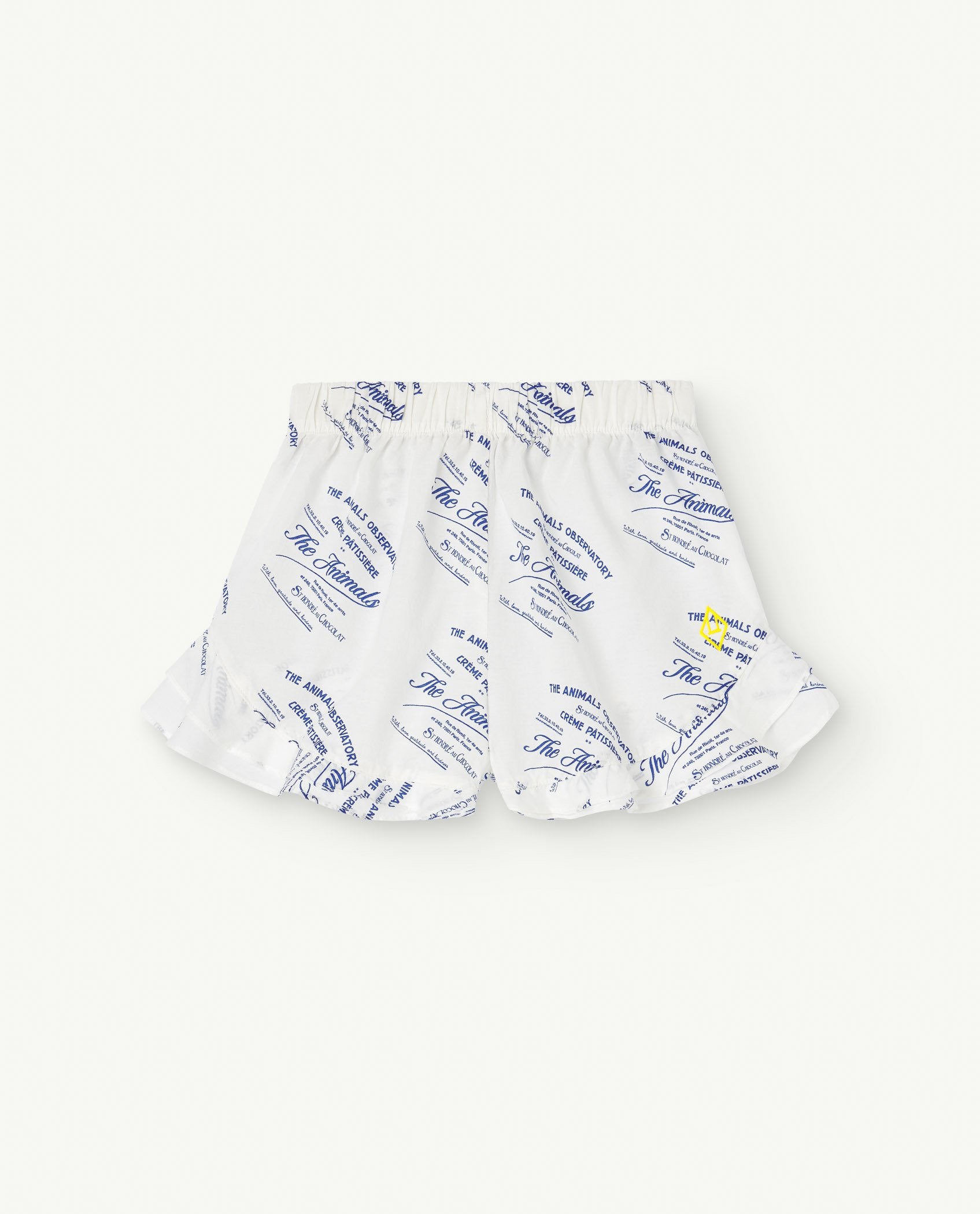 White Dove Shorts PRODUCT FRONT