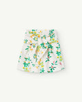 Flowers White Swan Skirt