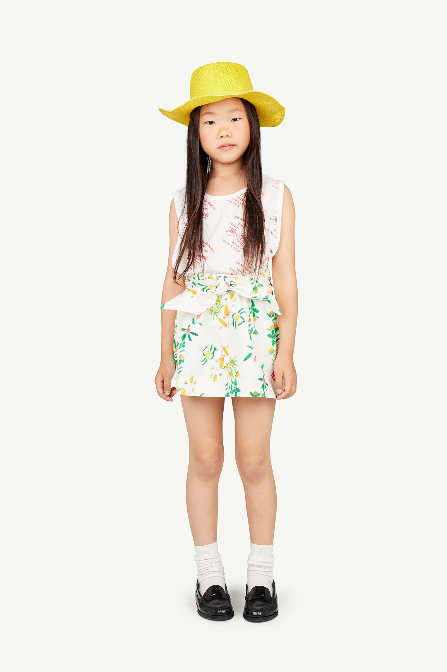 White Swan Skirt MODEL FRONT