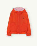Orange Fox Track Hoodie
