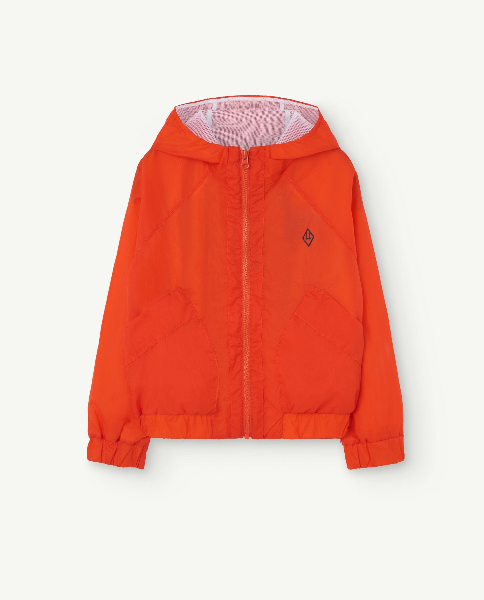 Orange Fox Track Hoodie PRODUCT FRONT