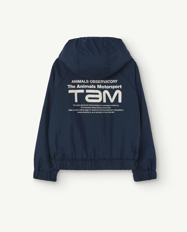 Blue Fox Track Hoodie PRODUCT BACK