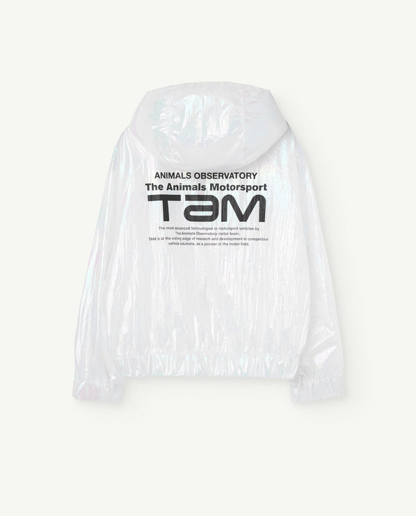 Iridescent Fox Track Hoodie PRODUCT BACK