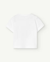 White Rooster Baby T-Shirt PRODUCT BACK