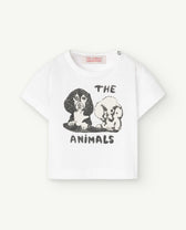 White Rooster Baby T-Shirt PRODUCT FRONT