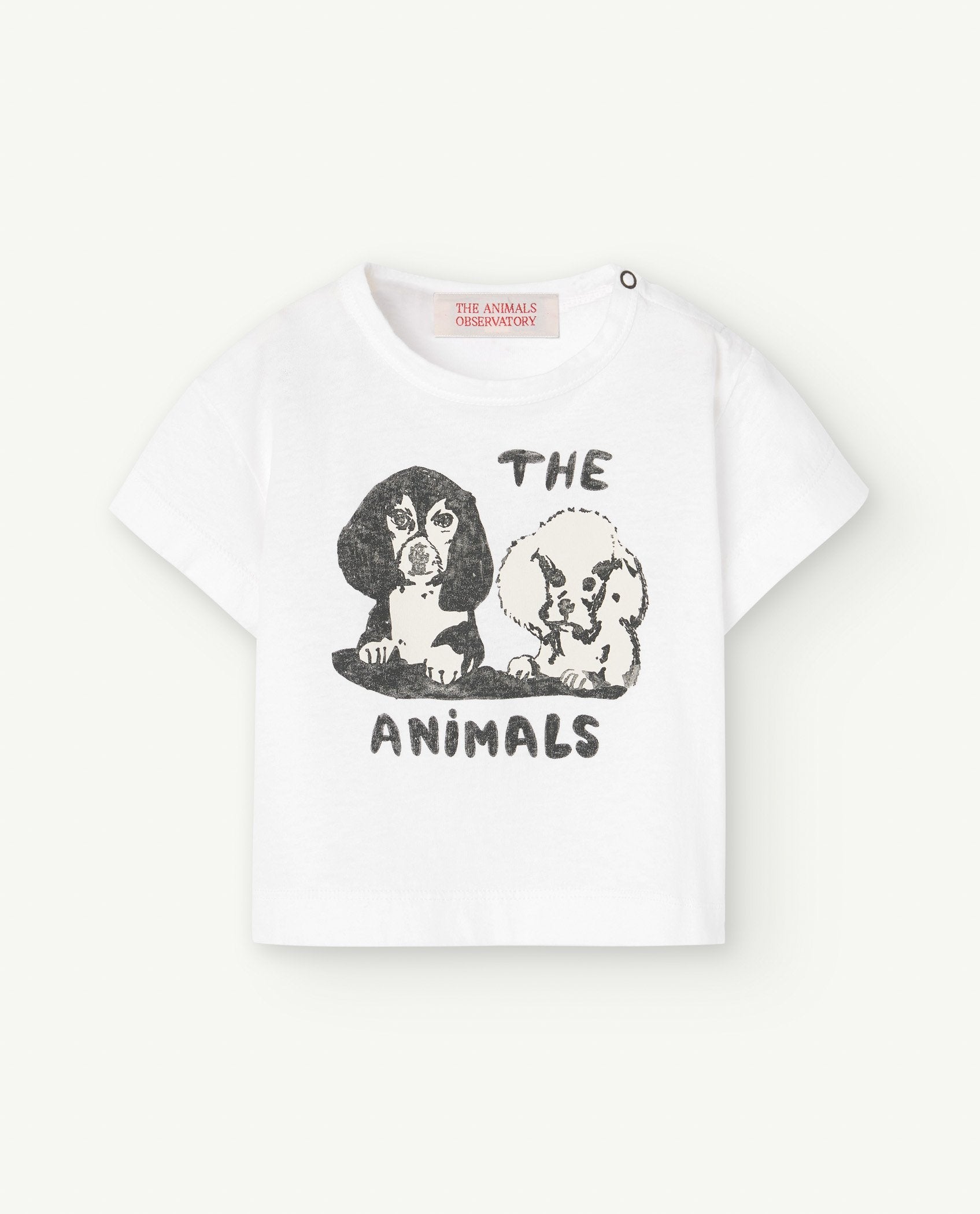 White Rooster Baby T-Shirt PRODUCT FRONT
