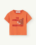 Orange Rooster Baby T-Shirt