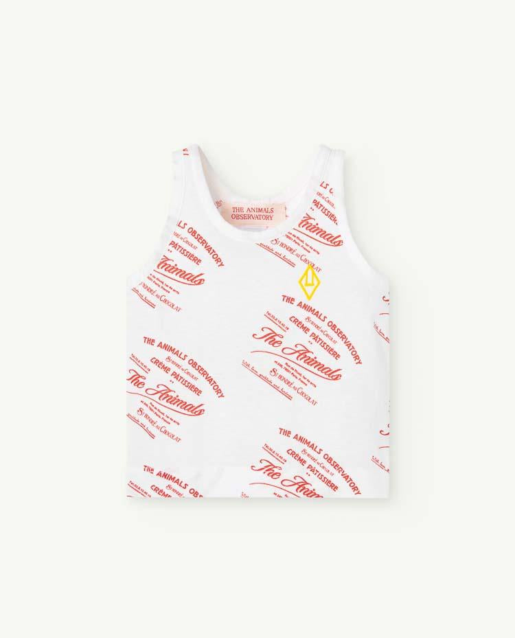 White Frog Baby Tank Top COVER