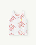 White Frog Baby Tank Top