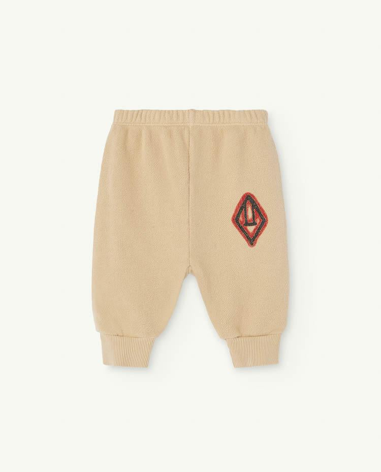 Beige Dromedary Baby Sweatpants COVER