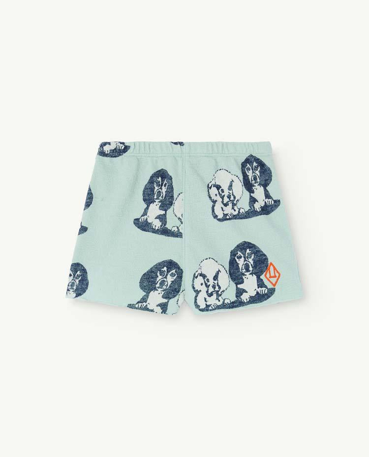 Turquoise Hedgehog Baby Shorts COVER
