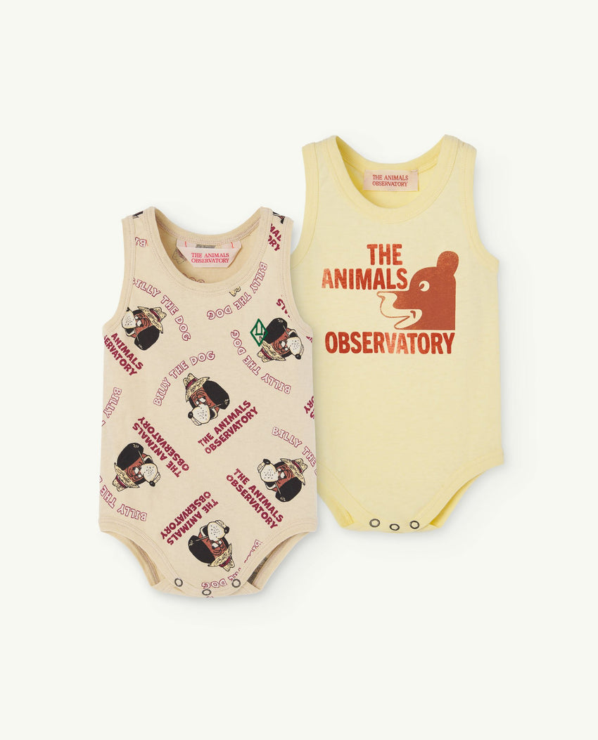 Soft Yellow Pack Turtle Baby Bodysuit PRODUCT FRONT
