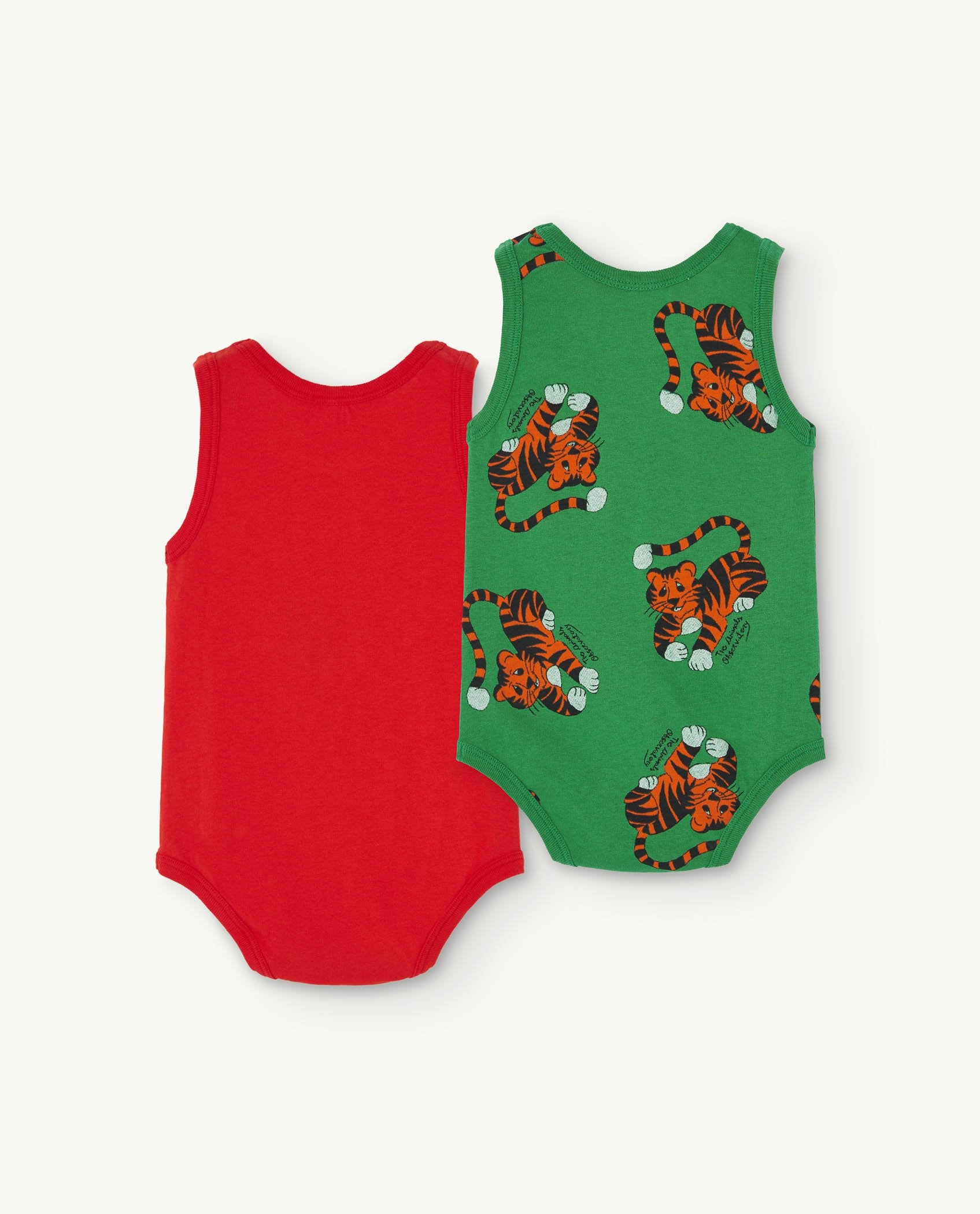 Red Pack Turtle Baby Bodysuit PRODUCT BACK
