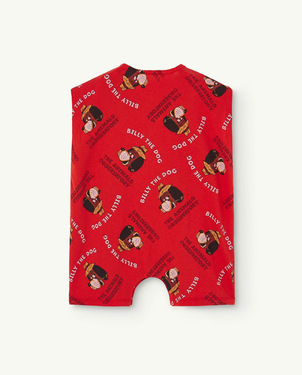 Red Goose Baby Romper PRODUCT BACK