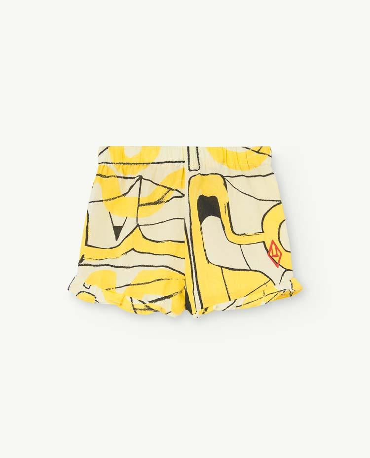 Soft Yellow Dove Baby Shorts COVER