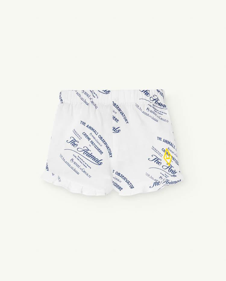 White Dove Baby Shorts COVER