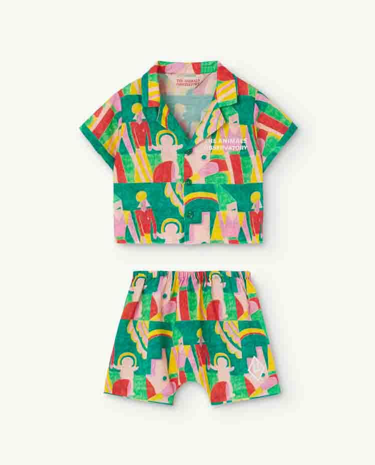 Green Magpie Baby Two piece COVER