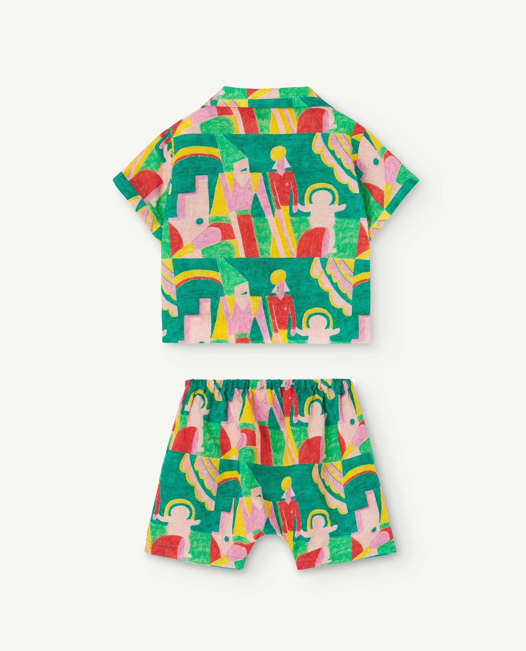 Green Magpie Baby Two piece PRODUCT BACK