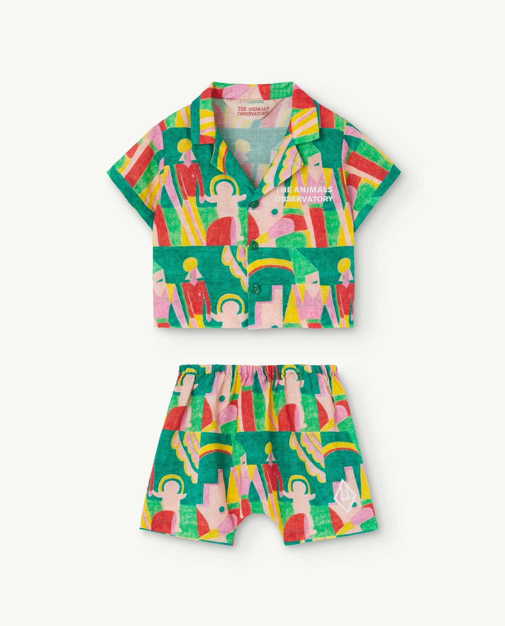 Green Magpie Baby Two piece PRODUCT FRONT