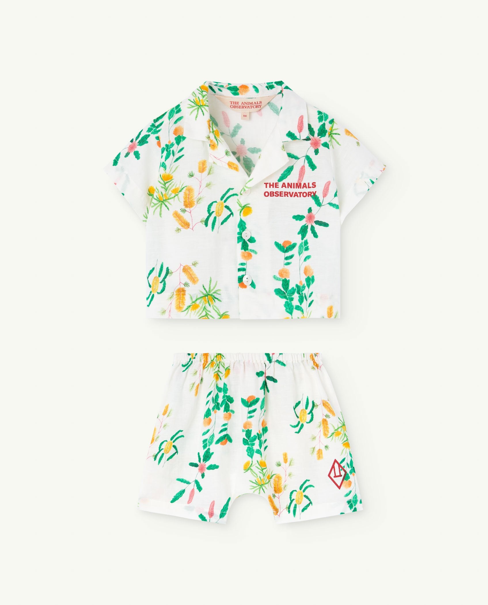 White Magpie Baby Two piece PRODUCT FRONT