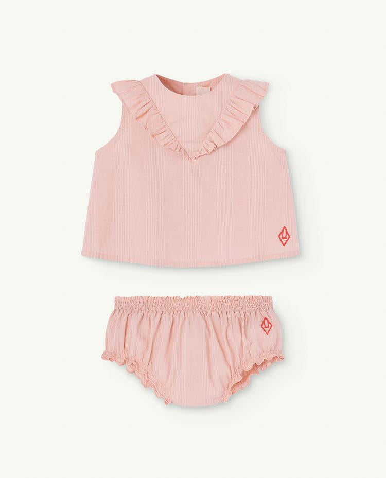 Pink Newt Baby Two Piece COVER