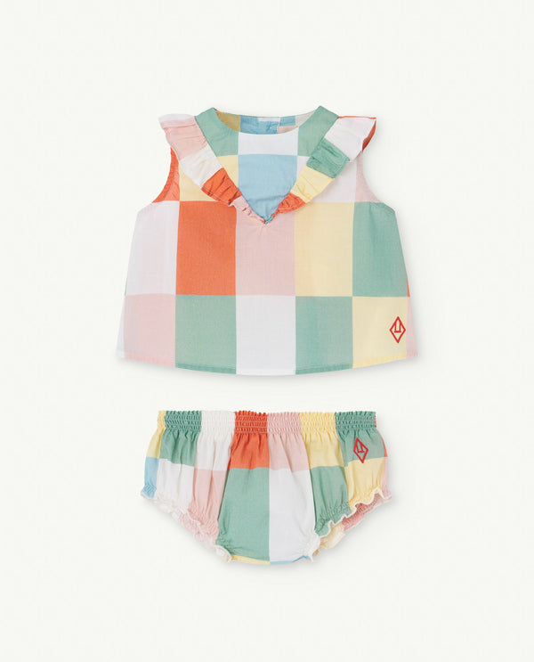 White Newt Baby Two Piece PRODUCT FRONT