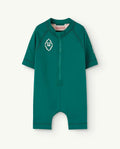 Green Caterpillar Baby Rash Guard Suit