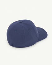Navy Elastic Hamster Cap PRODUCT BACK