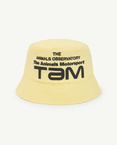 Soft Yellow Starfish Bucket Hat PRODUCT FRONT