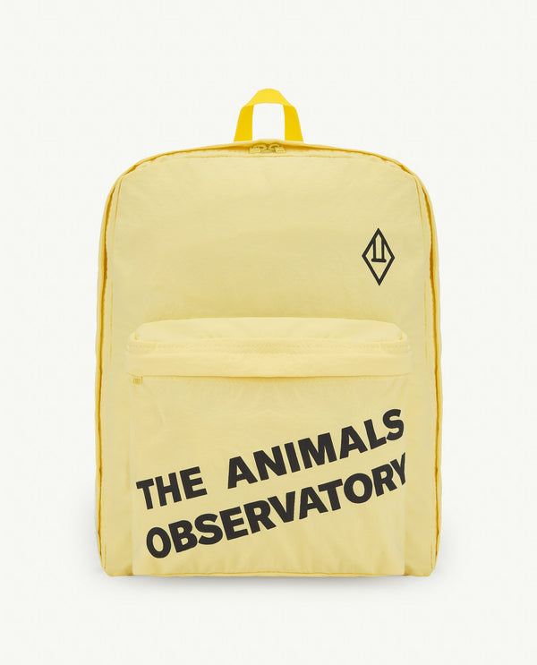 Soft Yellow Bakcpack PRODUCT FRONT