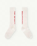 White Worm Socks