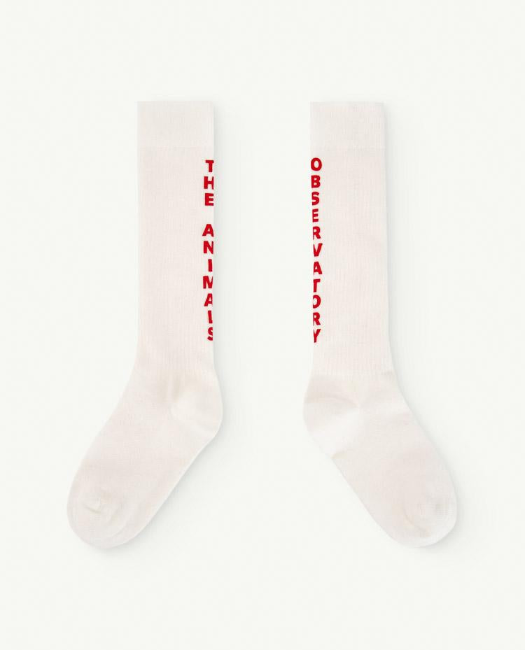 White Worm Socks COVER