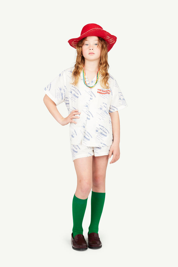 White Pack Iguana Necklace MODEL FRONT