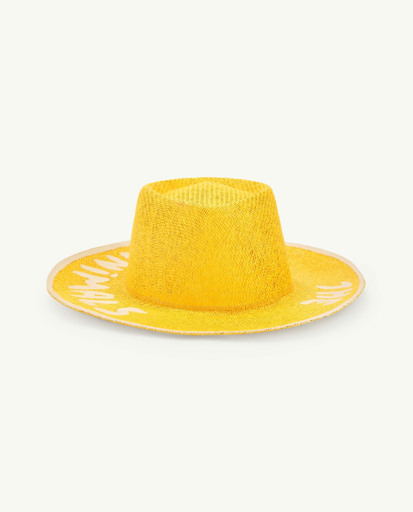 Yellow Straw Hat PRODUCT FRONT
