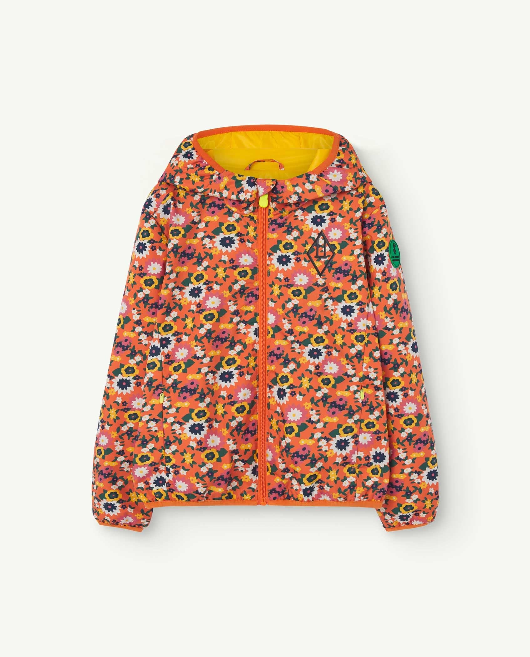 Orange Save The Duck Jacket PRODUCT FRONT