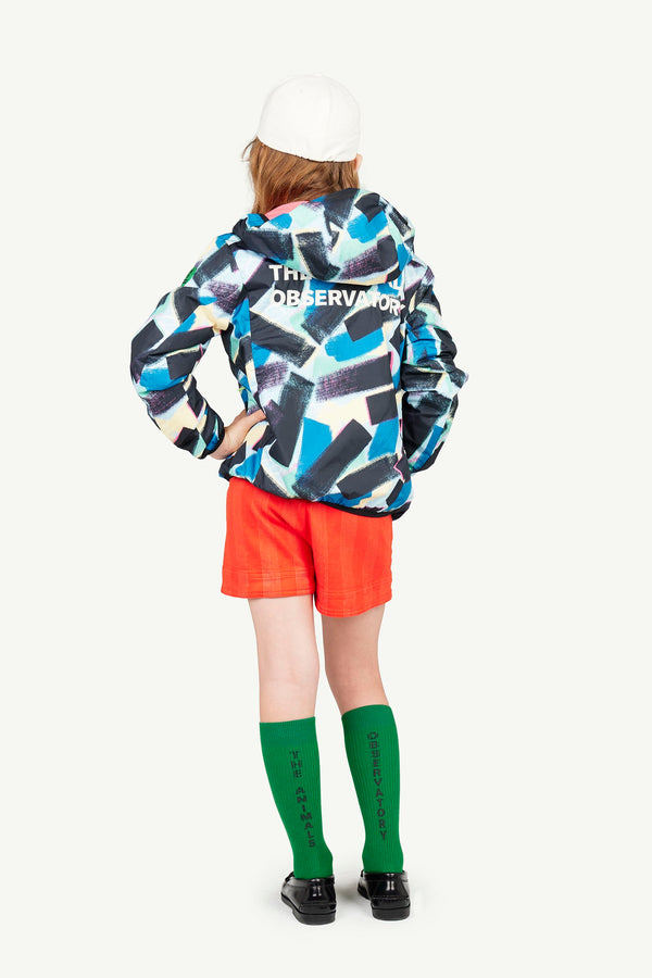 Blue Save The Duck Jacket MODEL BACK