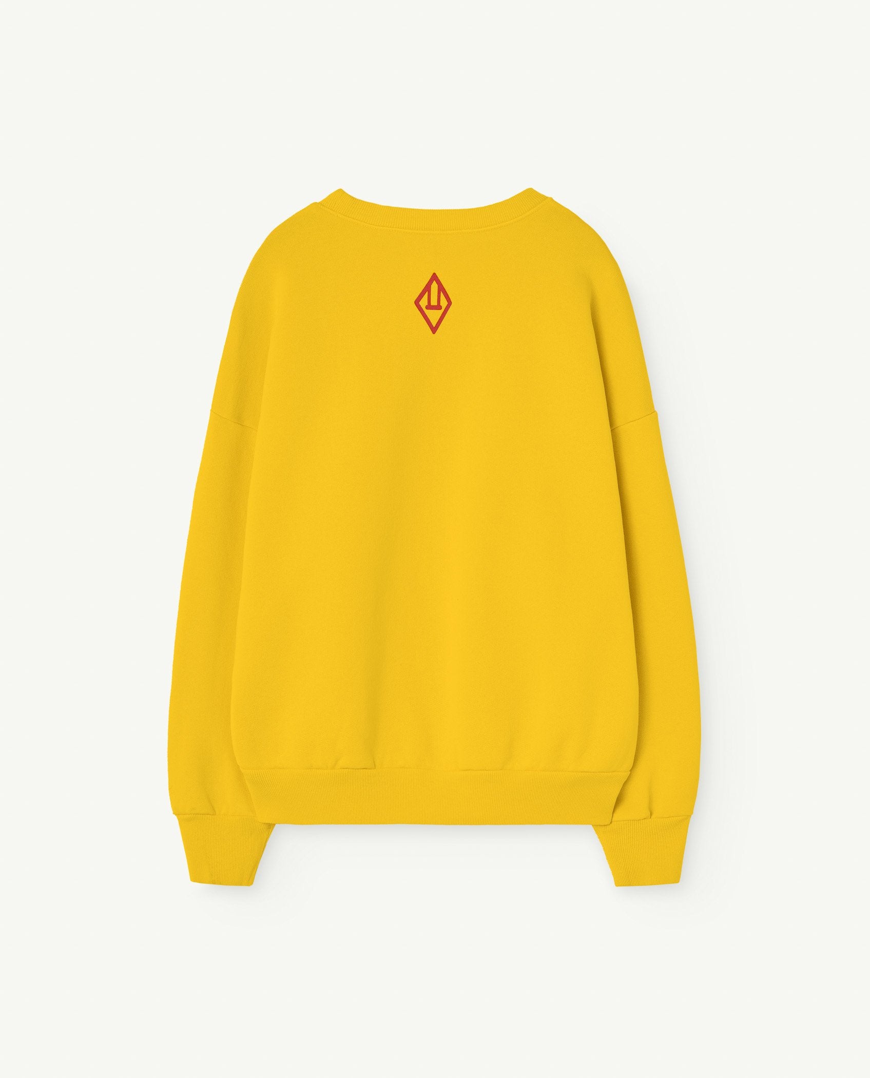 Yellow Leo Kids Sweatshirt PRODUCT BACK