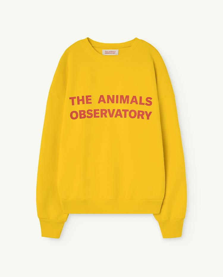 Yellow Leo Adult Sweatshirt COVER