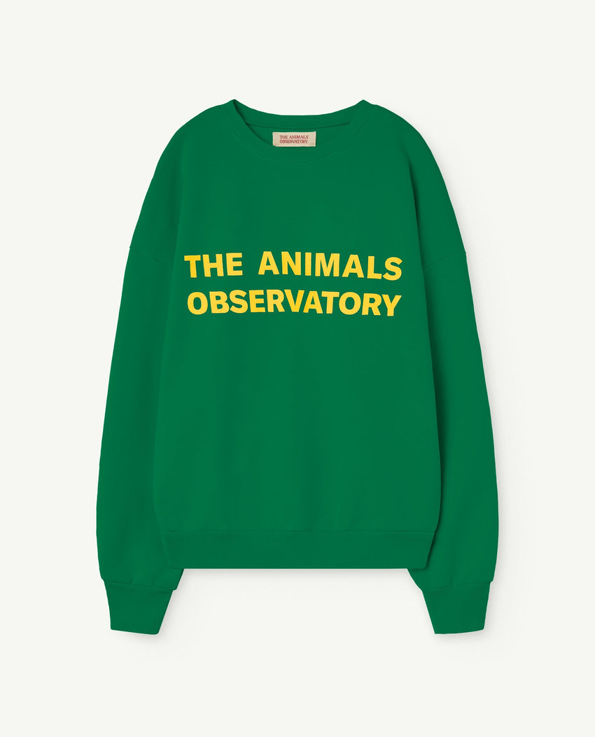 Green Leo Adult Sweatshirt PRODUCT FRONT