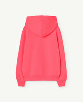 Pink Taurus Kids Hoodie PRODUCT BACK