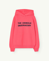 Pink Taurus Kids Hoodie PRODUCT FRONT