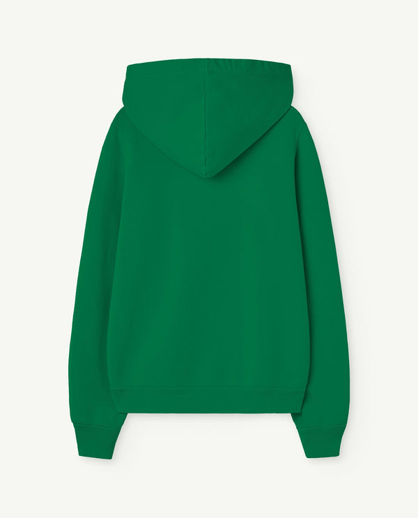 Green Taurus Adult Hoodie PRODUCT BACK